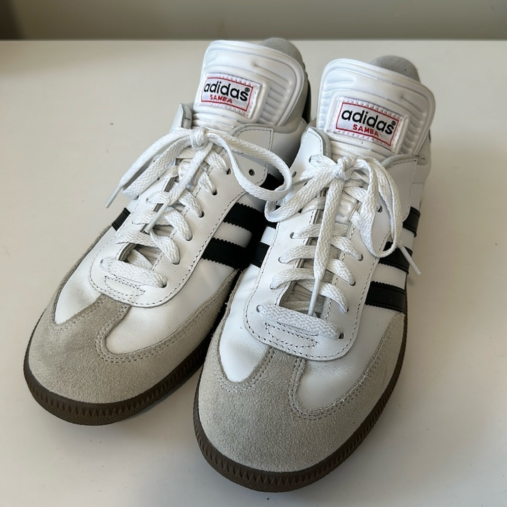 White Adidas Samba